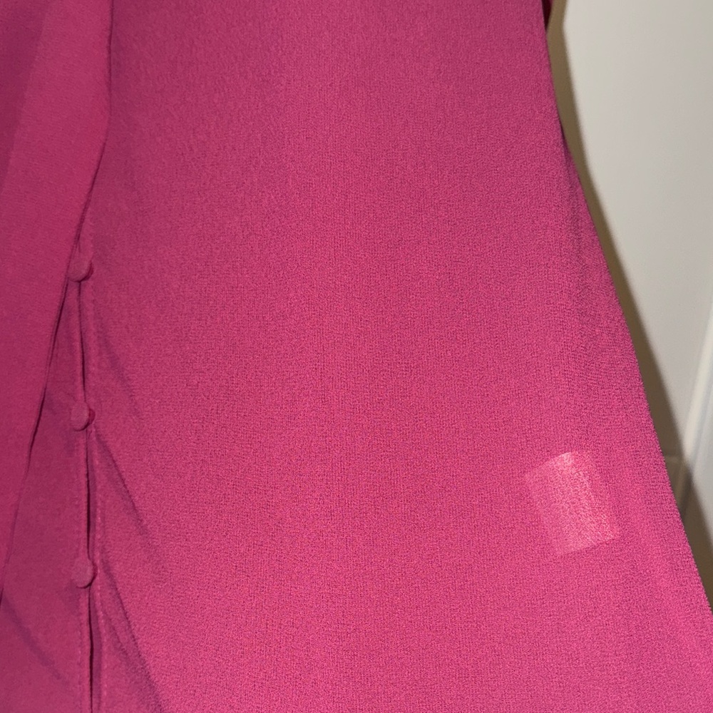 Suzy Shier - Women's Elegant dark fuscia Blouse - US M - Picture 9 of 9